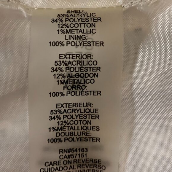 ❤️HP❤️🌟Karl Lagerfeld-Paris Tweed dress (SZ 4) - Picture 10 of 11